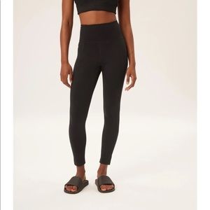 Girlfriend Collective Black Compressive High Rise Leggings - S - 23 3/4” Inseam